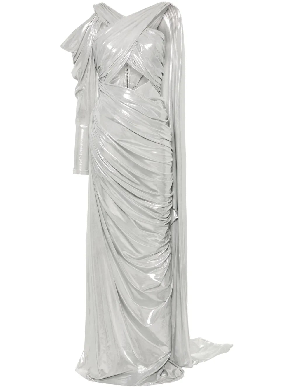Metallic Maxi Dress