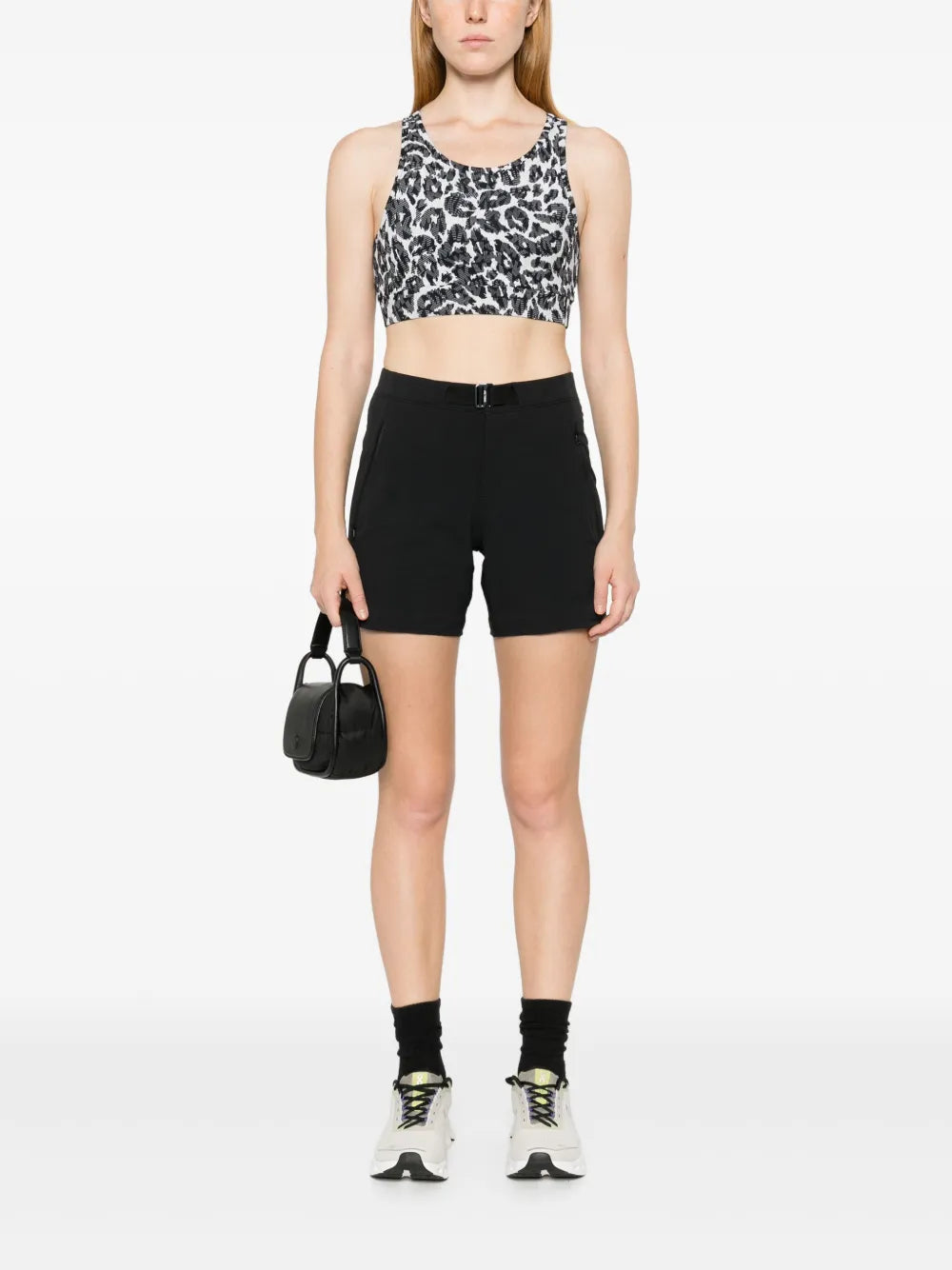Leopard-Print Sports Bra