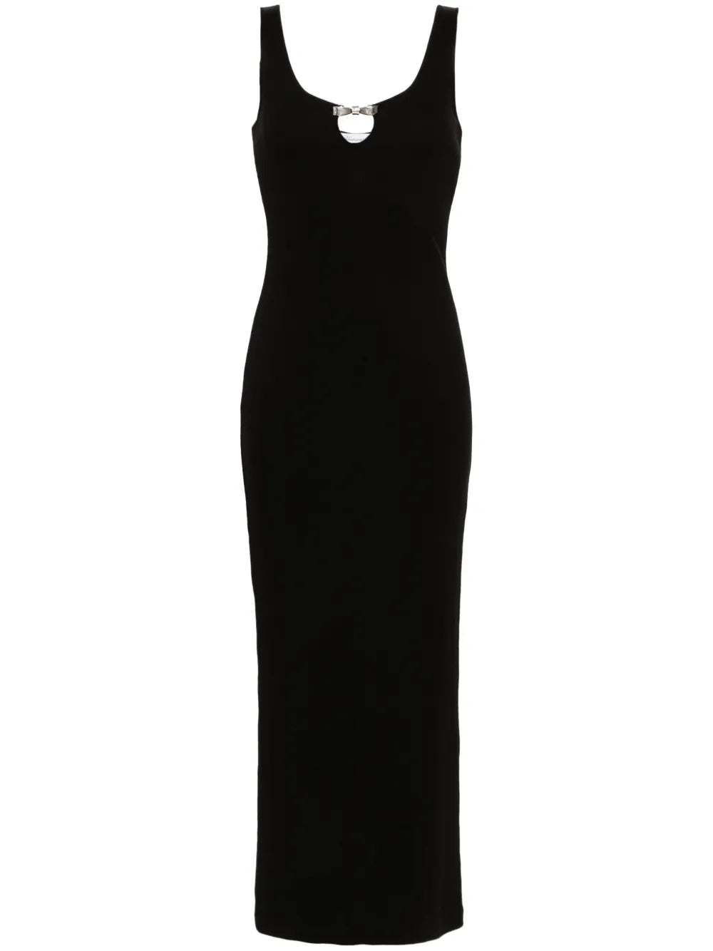 Bow-Detailed Maxi Dress