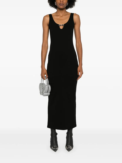 Bow-Detailed Maxi Dress