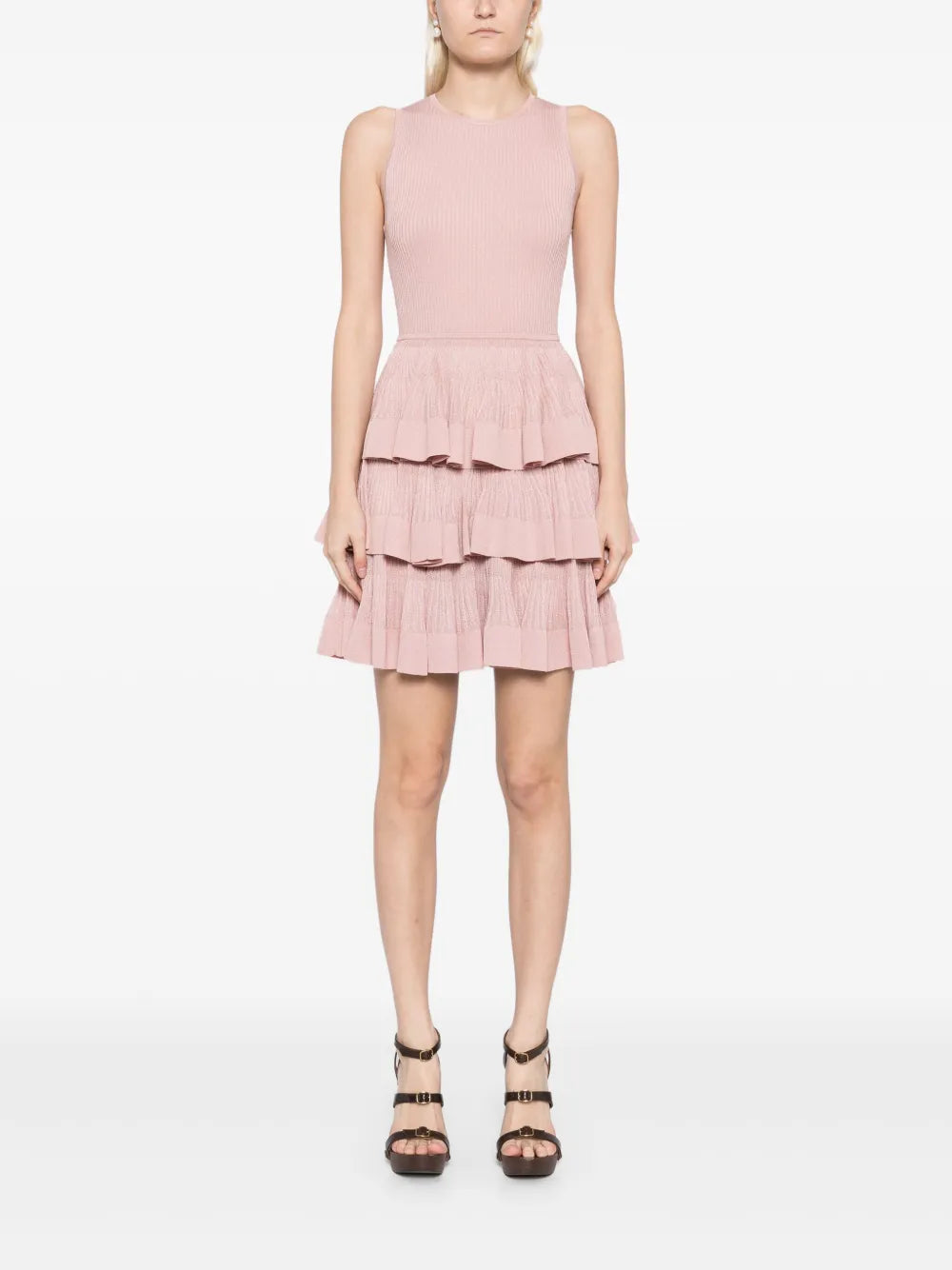 Illustration Ruffled Dress