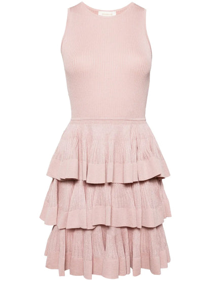 Illustration Ruffled Dress