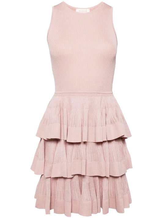 Illustration Ruffled Dress