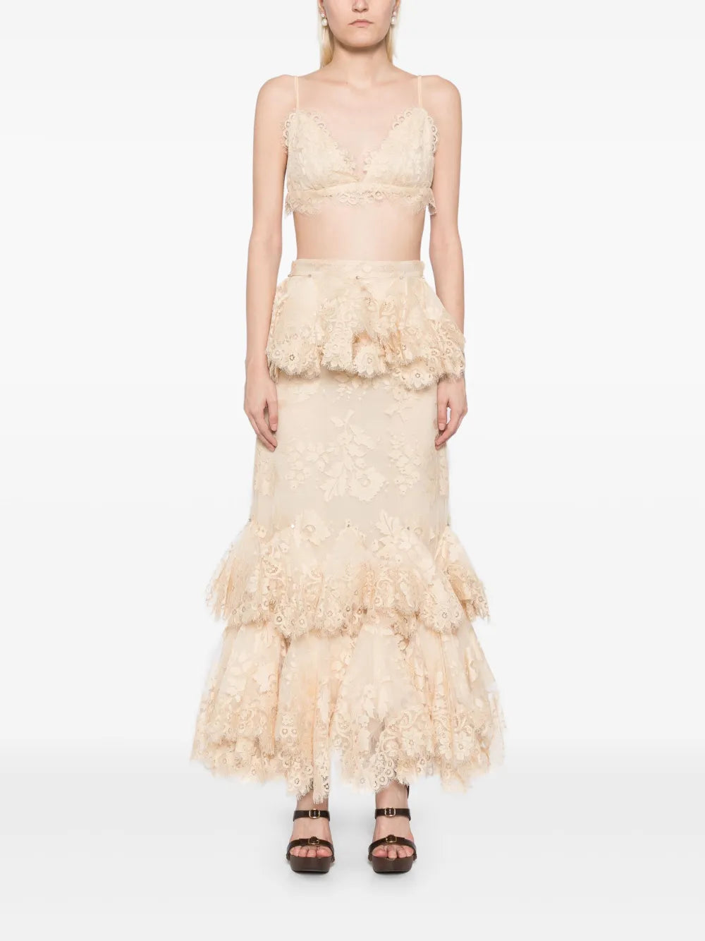Eden Lace Handkerchief Skirt