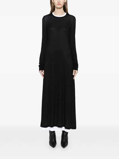 Double-Layer Maxi Dress