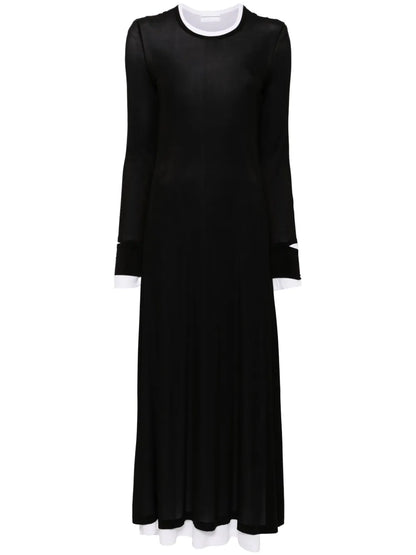 Double-Layer Maxi Dress
