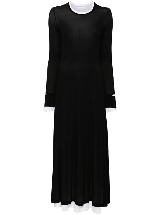Double-Layer Maxi Dress