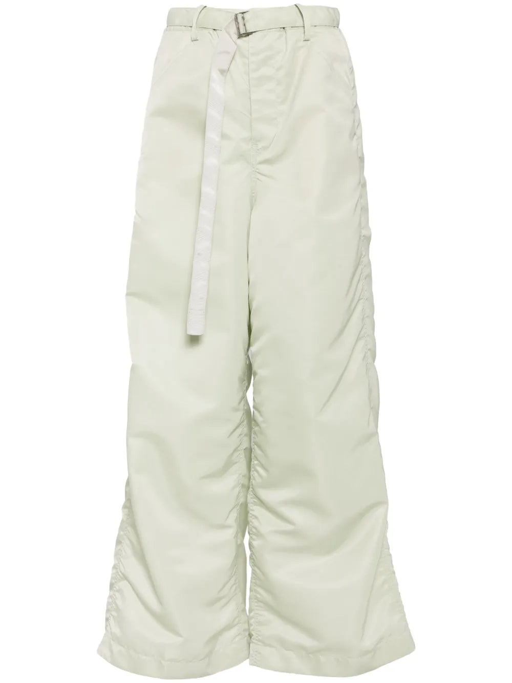 Belted Wide-Leg Trousers