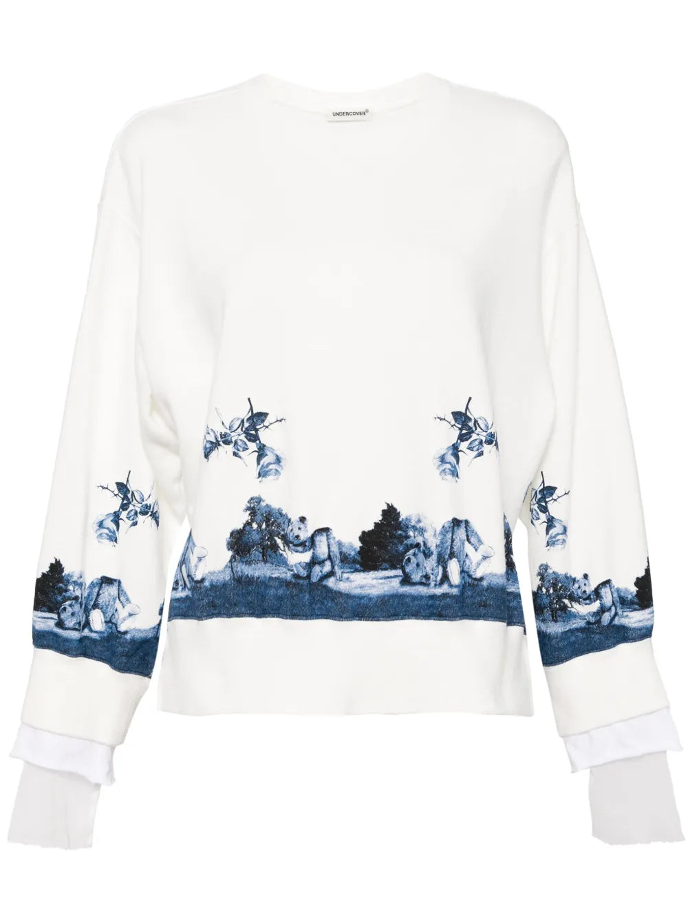 Graphic-Print Cotton Sweatshirt