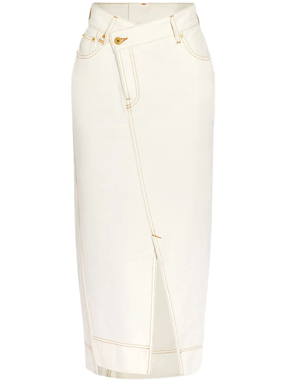 La Jupe De-Nîmes Midi Skirt