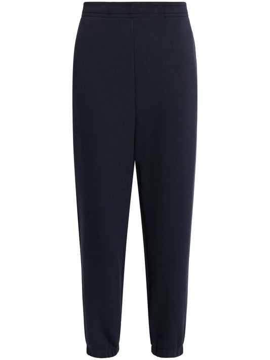 Mélange-Effect Track Pants