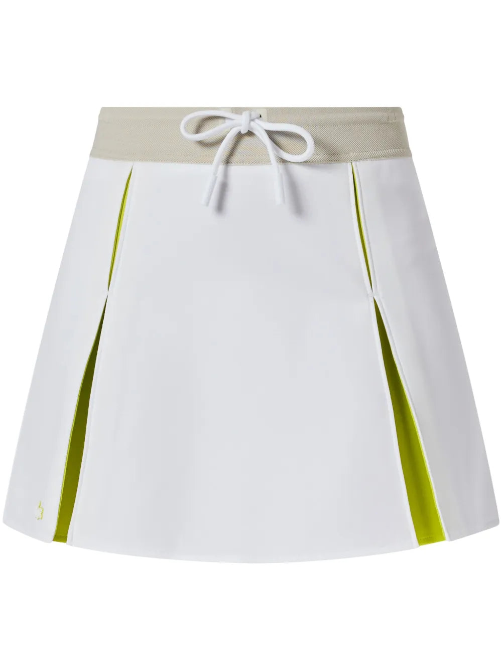 Drawstring Mini Skirt
