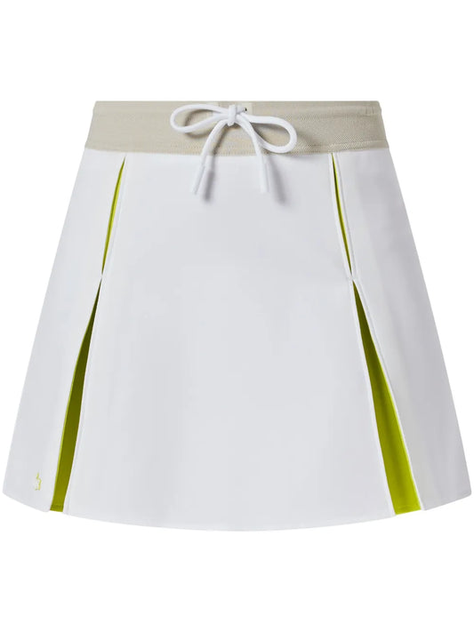 Drawstring Mini Skirt