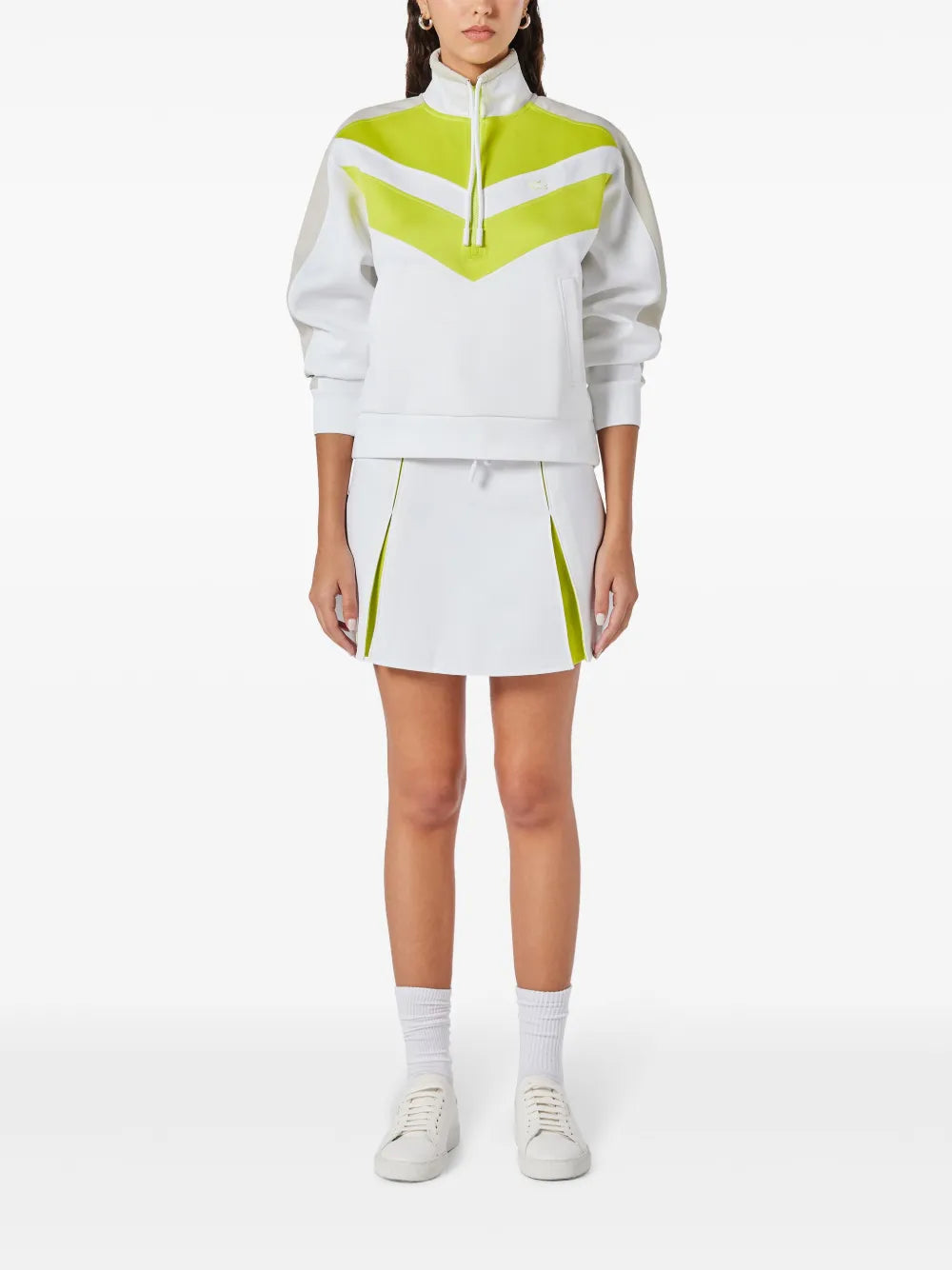 Drawstring Mini Skirt