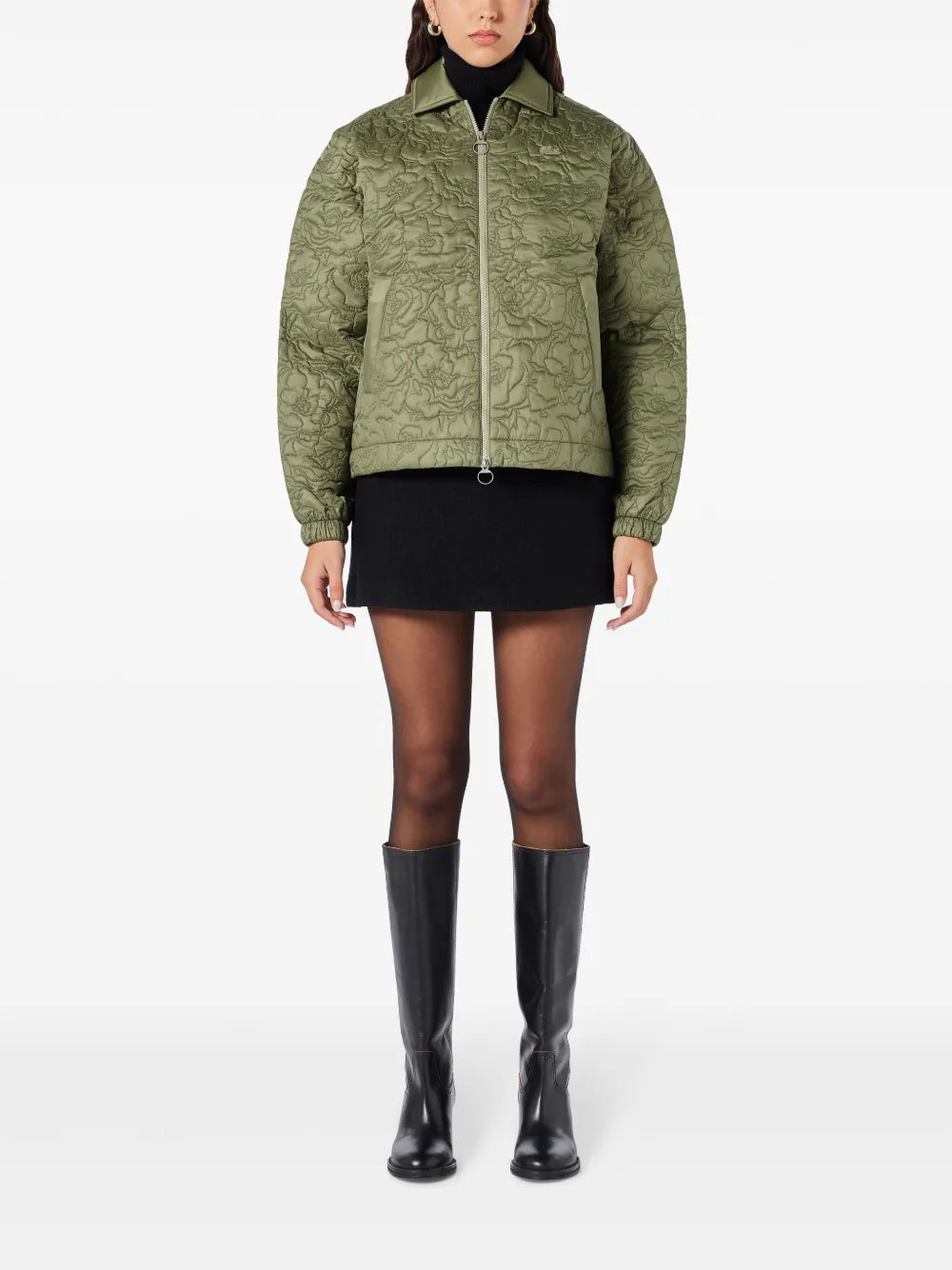 Virgin Wool Straight Skirt