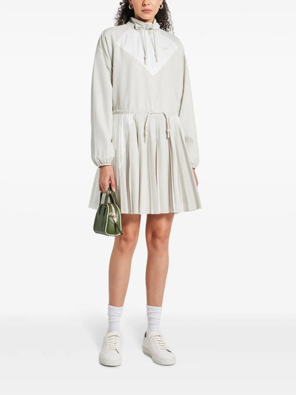 Logo-Patch Mini Dress