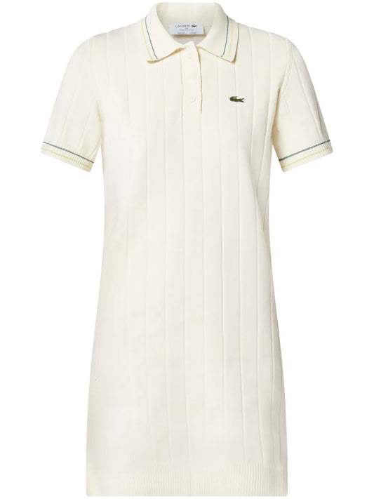 Short-Sleeved Polo Minidress