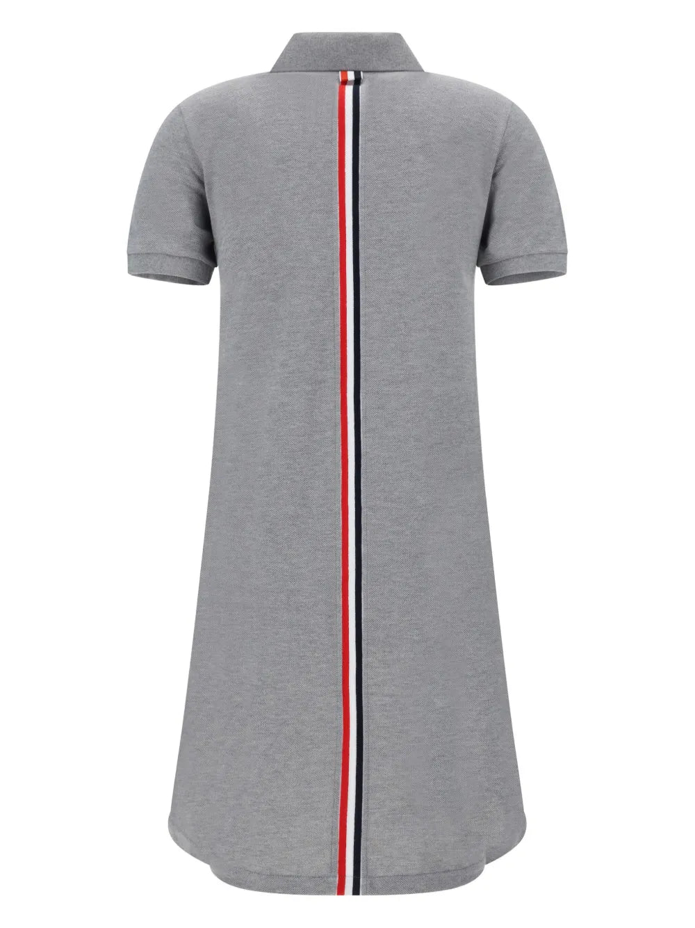 Rwb-Stripe Midi Polo Dress