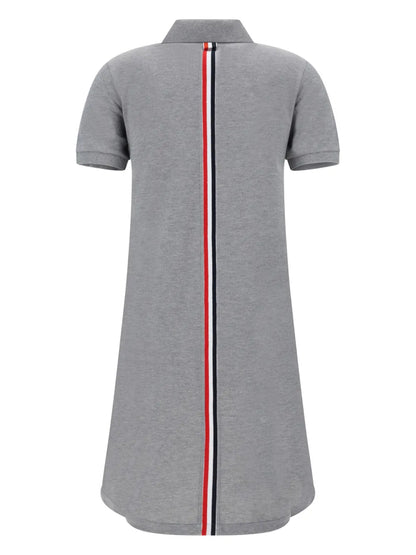 Rwb-Stripe Midi Polo Dress