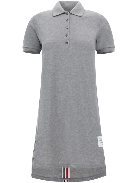 Rwb-Stripe Midi Polo Dress