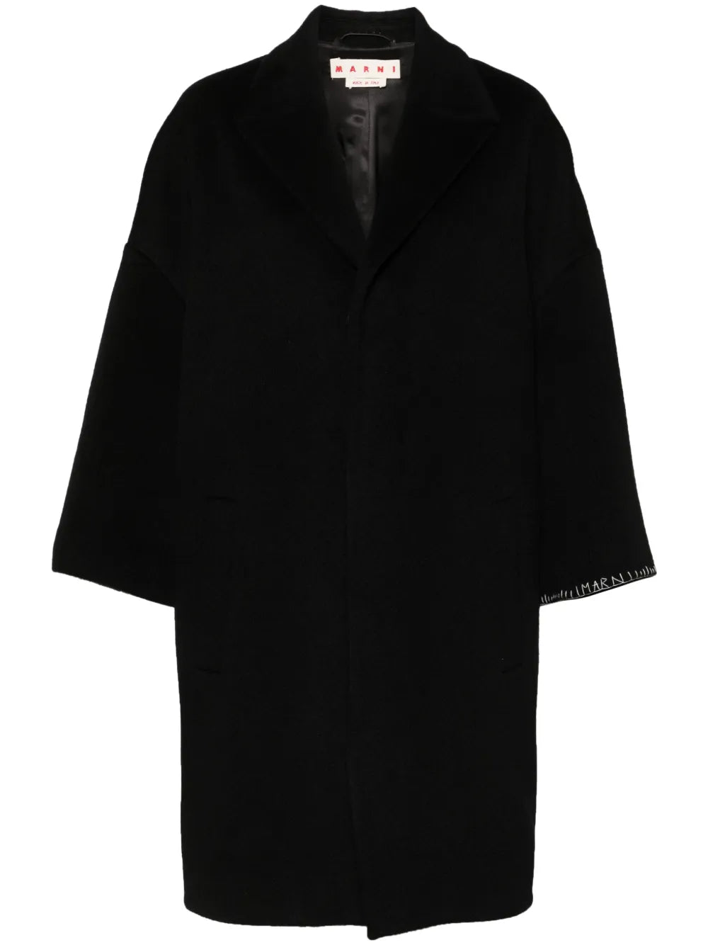 Felted Midi Coat