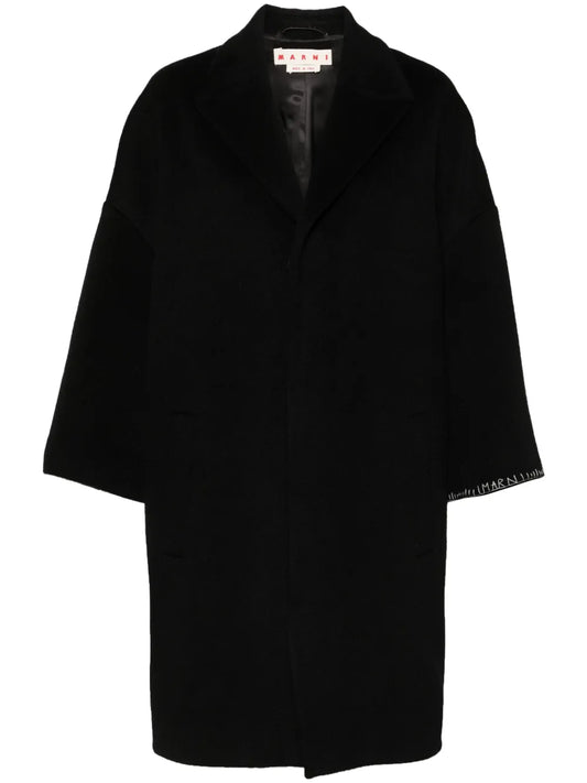Felted Midi Coat