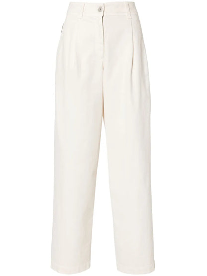 Baggy Pleated Jeans