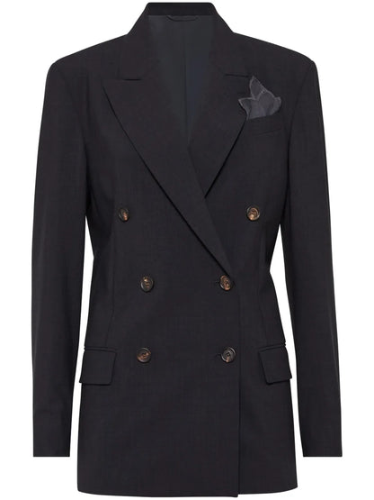 Double-Breasted Blazer