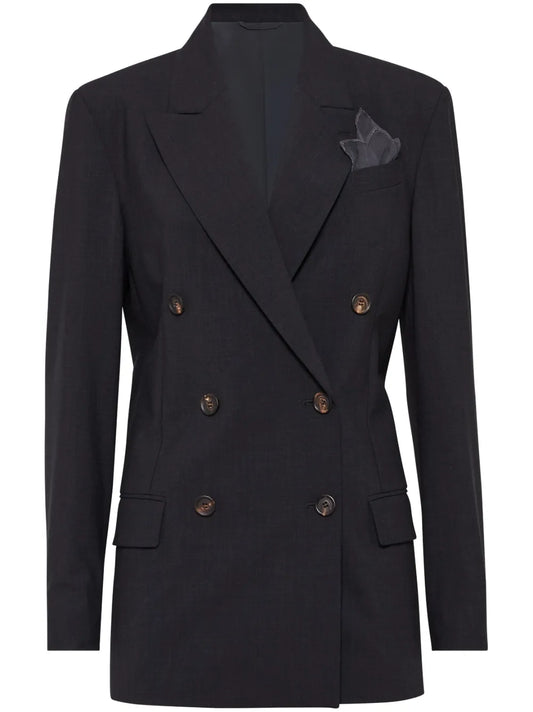 Double-Breasted Blazer