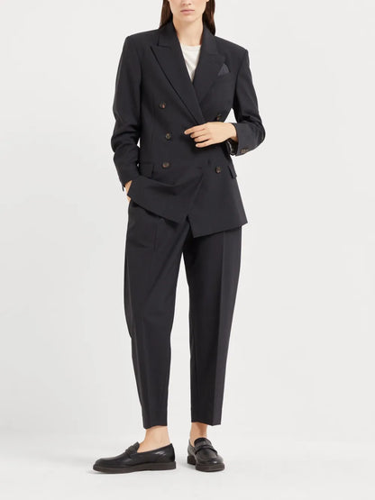 Double-Breasted Blazer