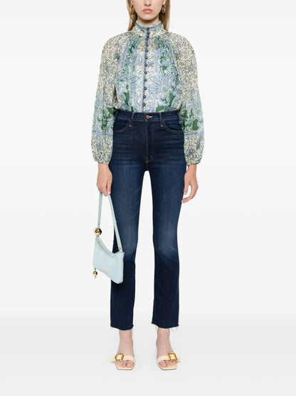The Hustler Flood Straight-Leg Jeans