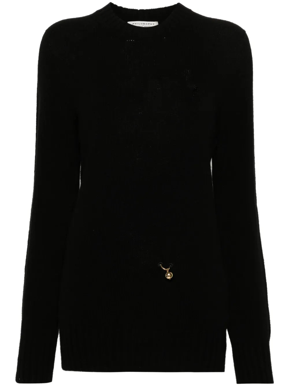 Piercing-Detail Jumper