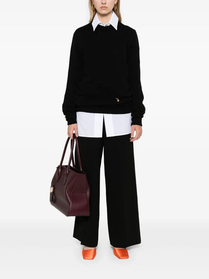 Piercing-Detail Jumper