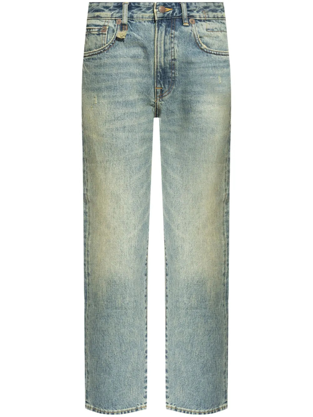 Logo-Appliqué Straight Jeans