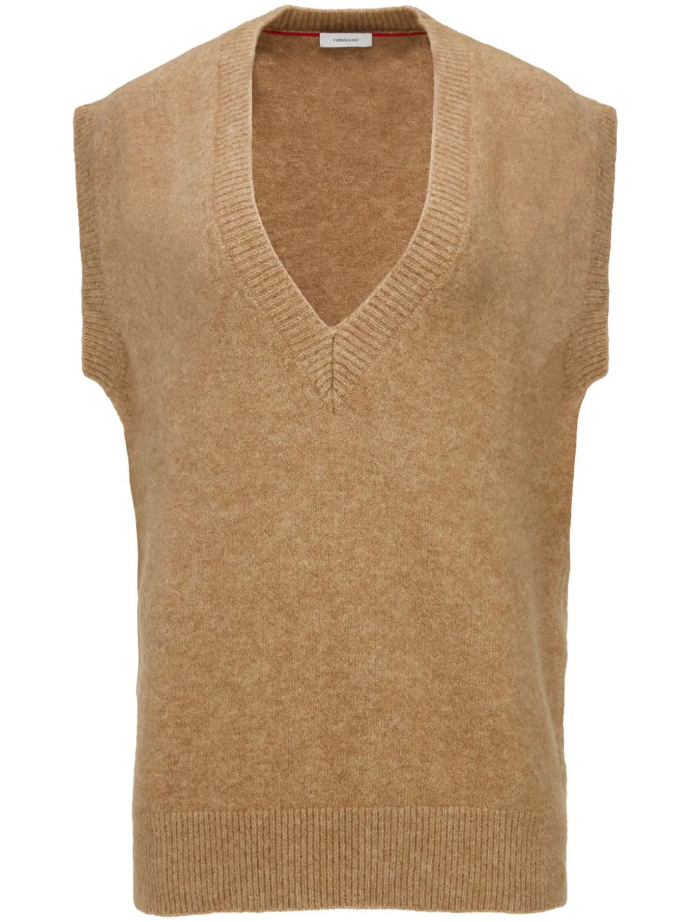 V-Neck Ribbed Vest