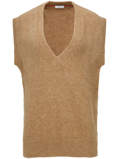 V-Neck Ribbed Vest