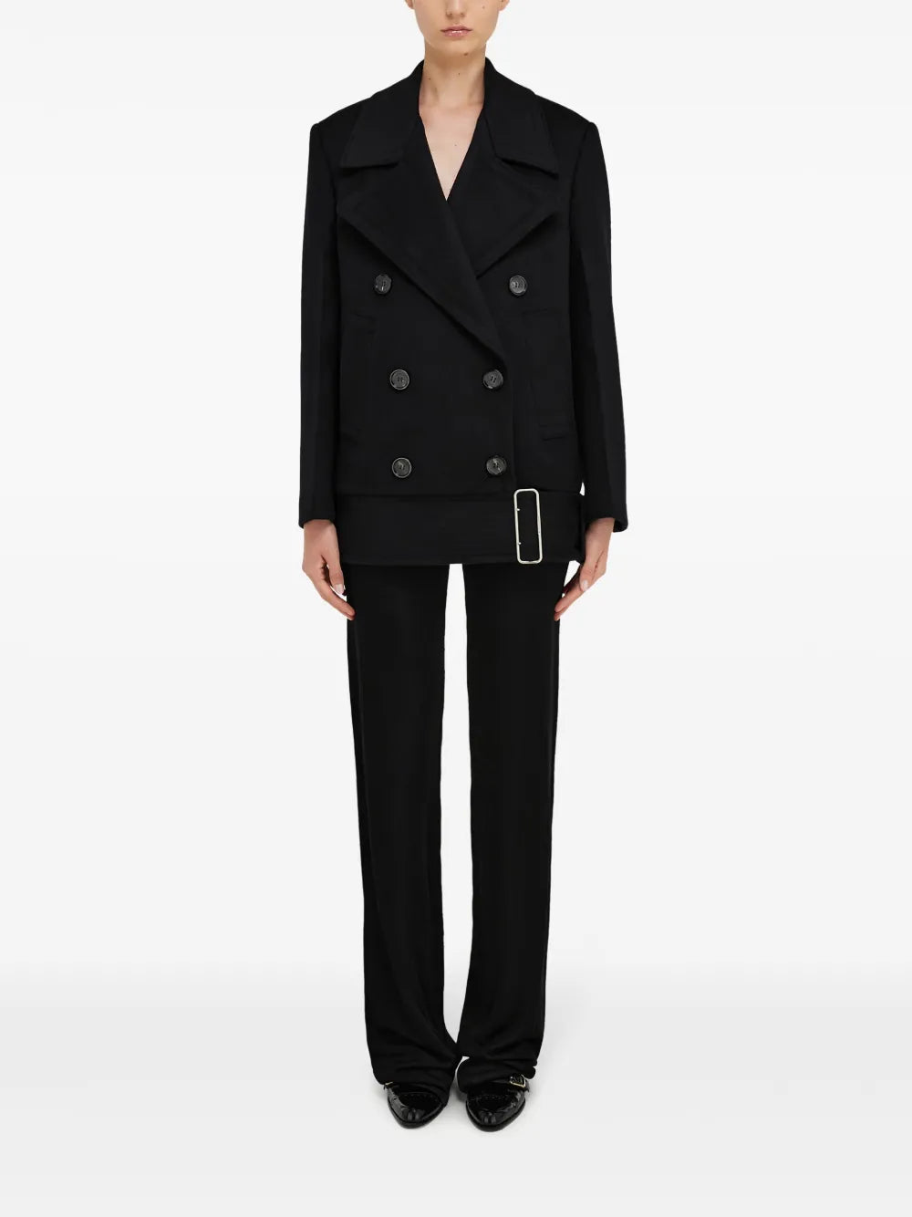 Brushed-Finish Peacoat