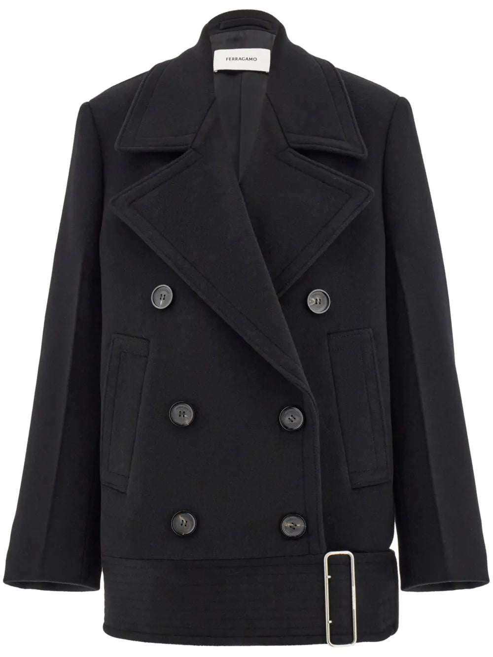 Brushed-Finish Peacoat