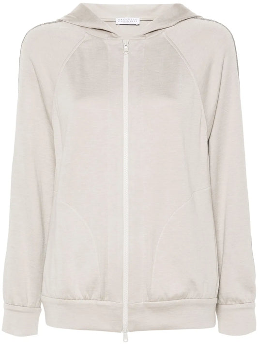Monili Chain-Detail Hoodie