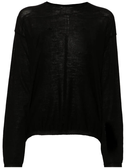 Seam-Detail Wool Jumper