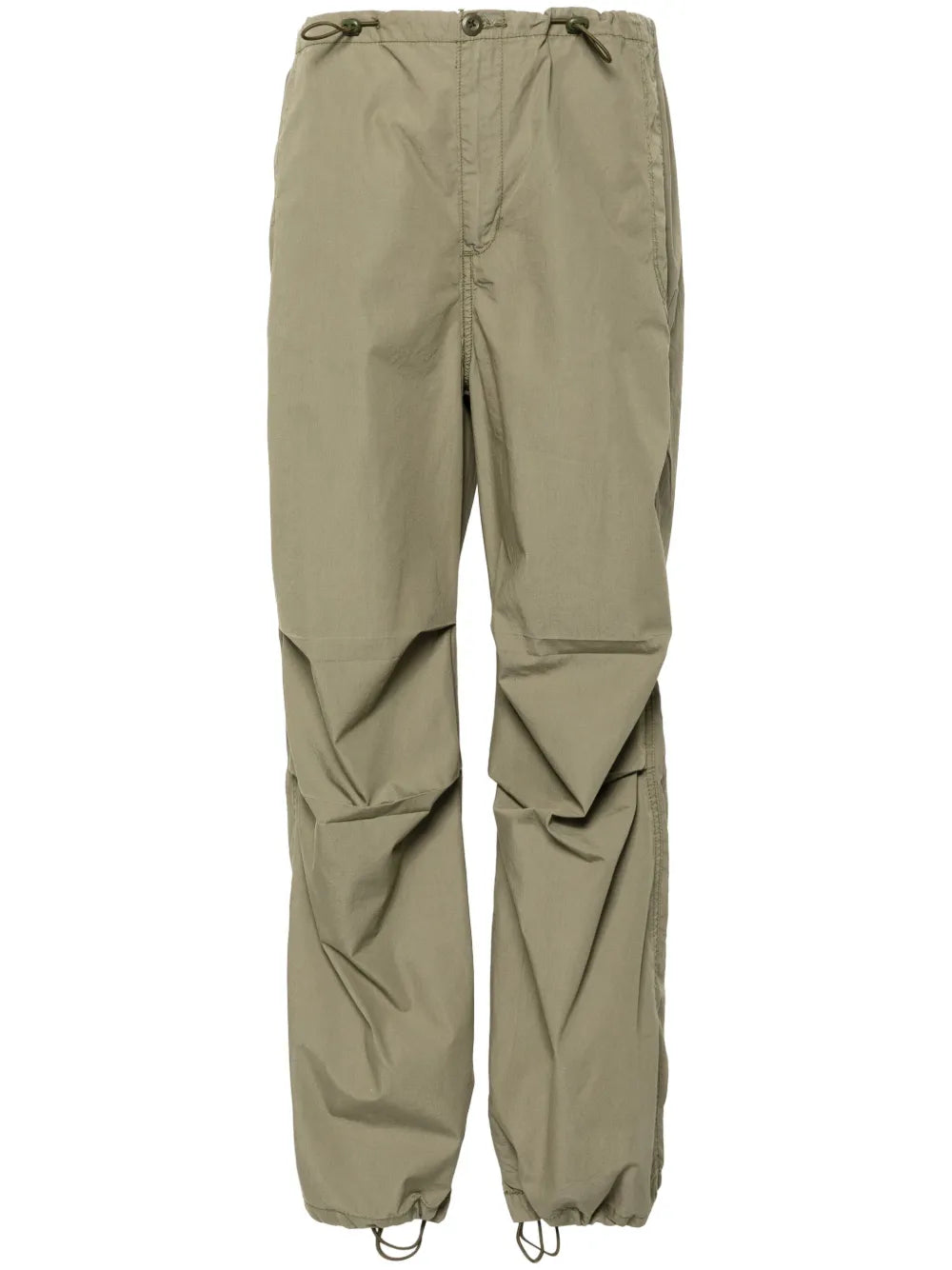 Cotton Parachute Wide Trousers