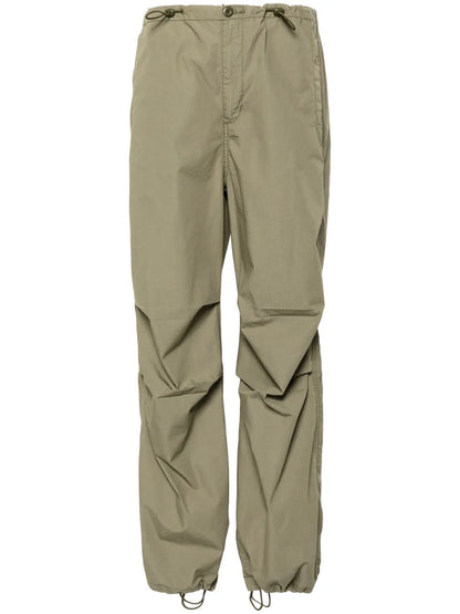 Cotton Parachute Wide Trousers