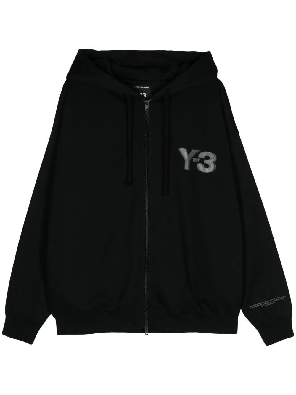 Logo-Print Zip-Up Hoodie