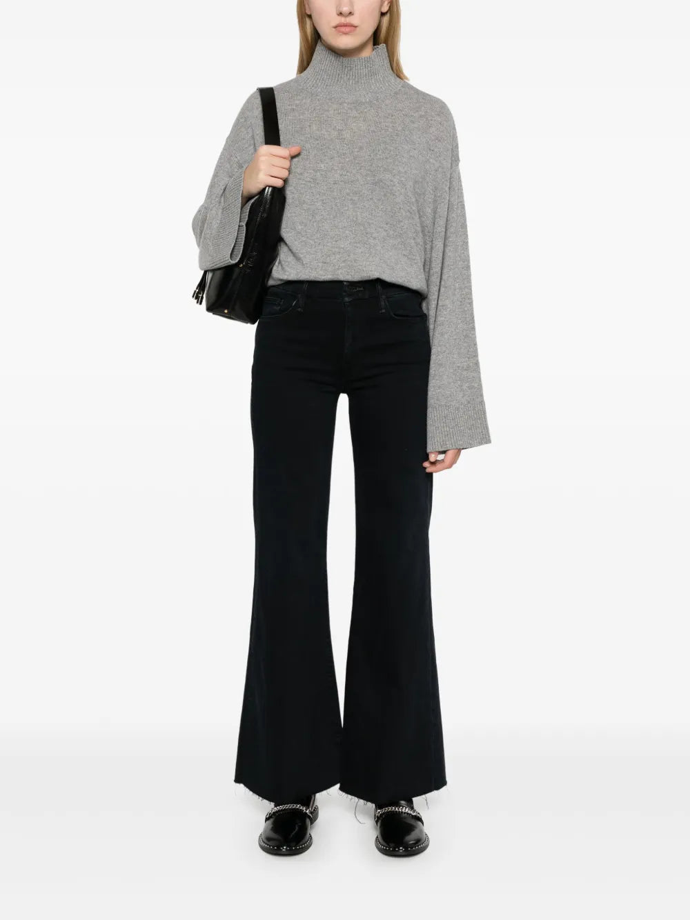 The Roller Fray Mid-Rise Bootcut Jeans