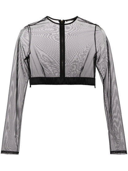 Illusion Cropped Top