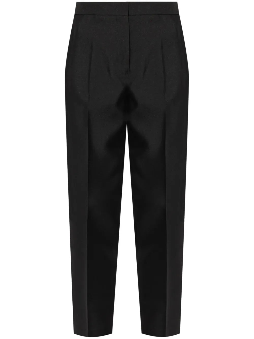 Creased Straight-Leg Trousers