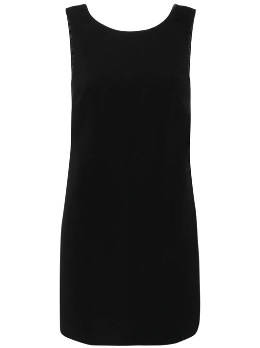 V-Neck Cady Minidress