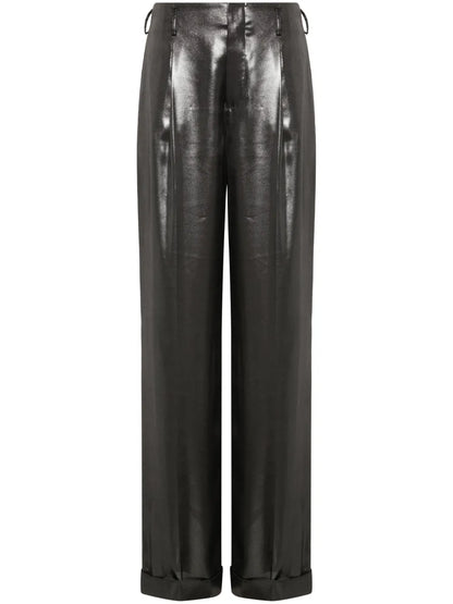 Acklie Pleated Wide-Leg Trousers