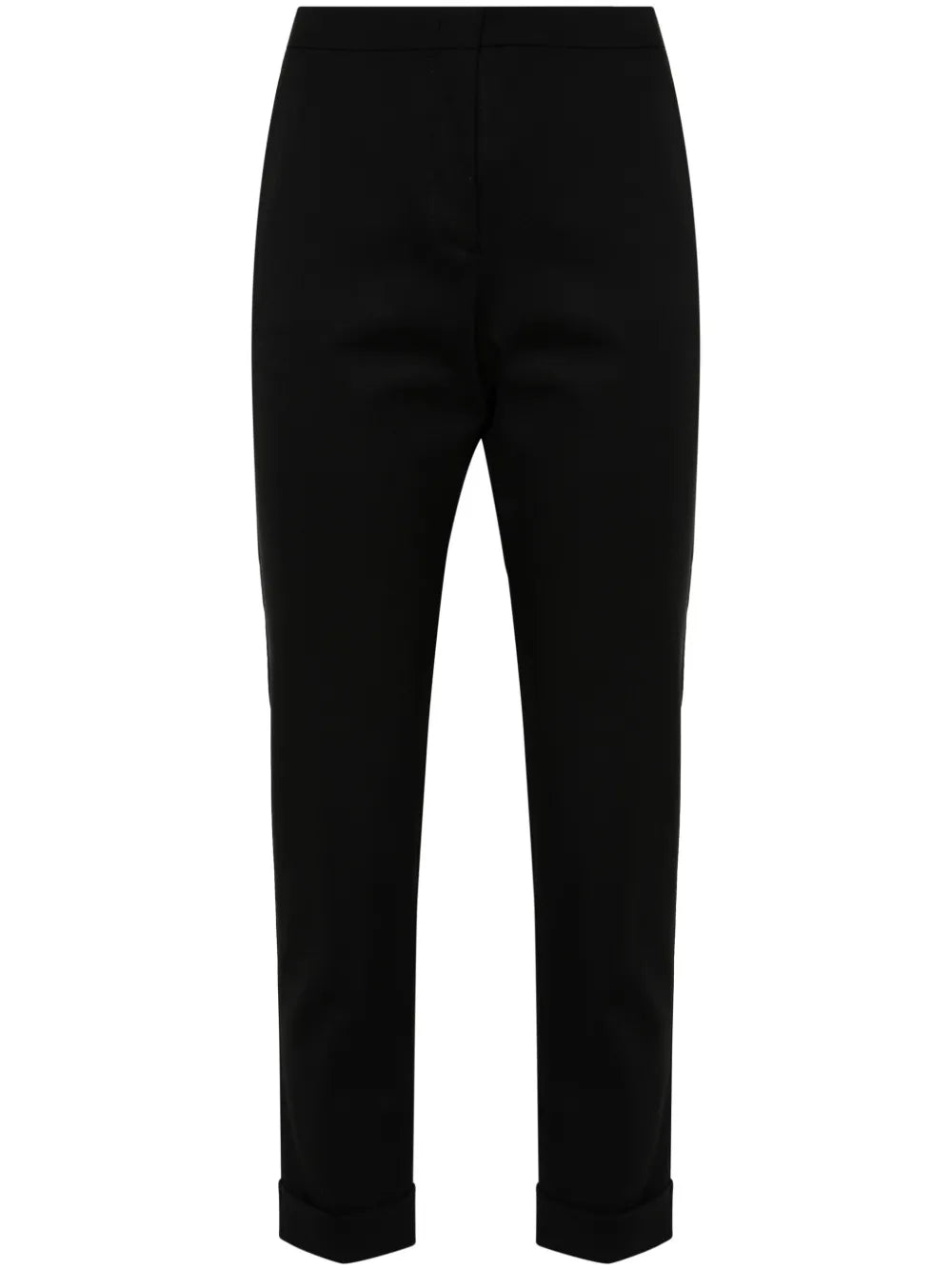 Cropped Wool Trousers
