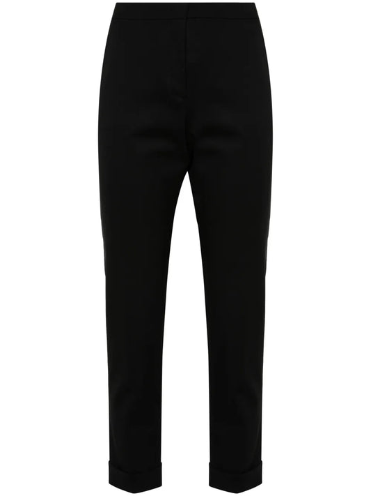 Cropped Wool Trousers